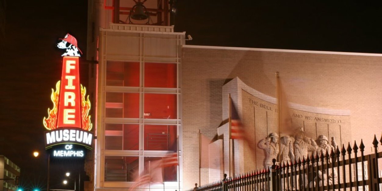 Memphis Fire Museum banner