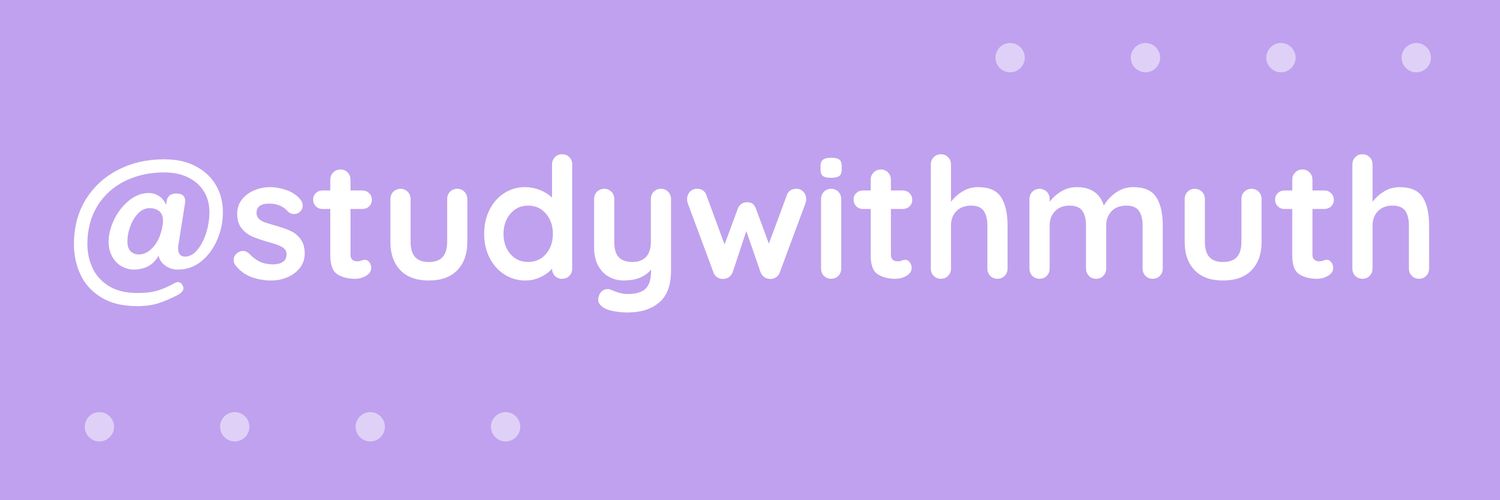 studywithmuth's profile banner image