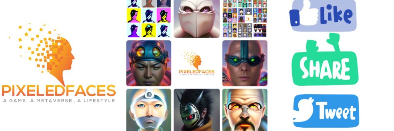 Pixeledfaces banner