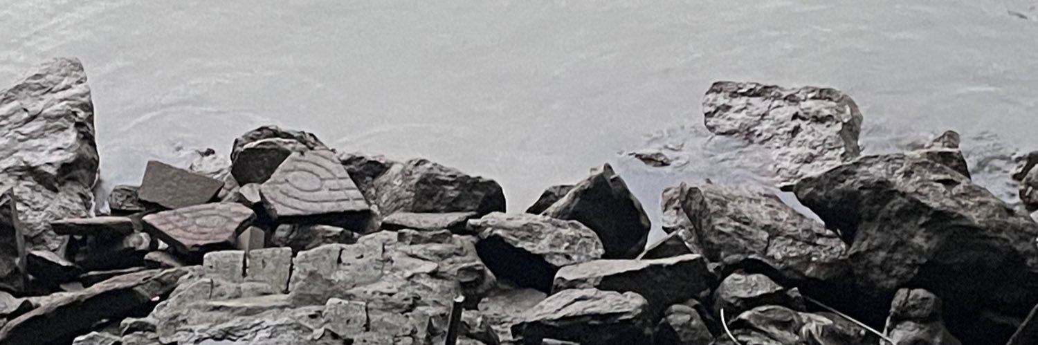 Grey banner