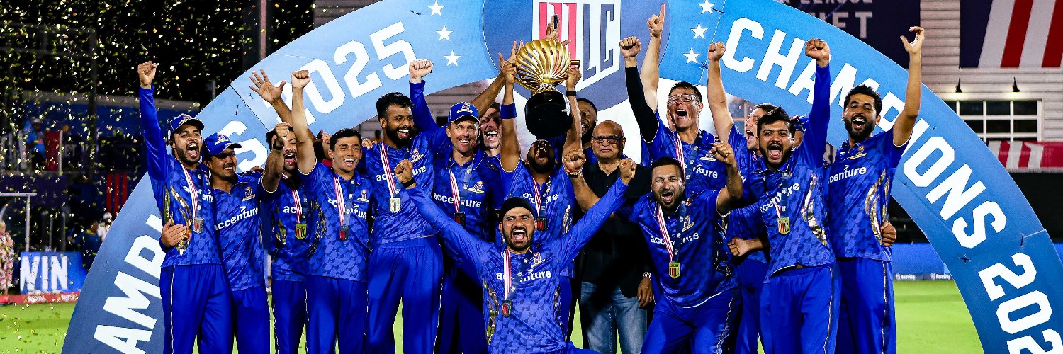 Cognizant Major League Cricket banner