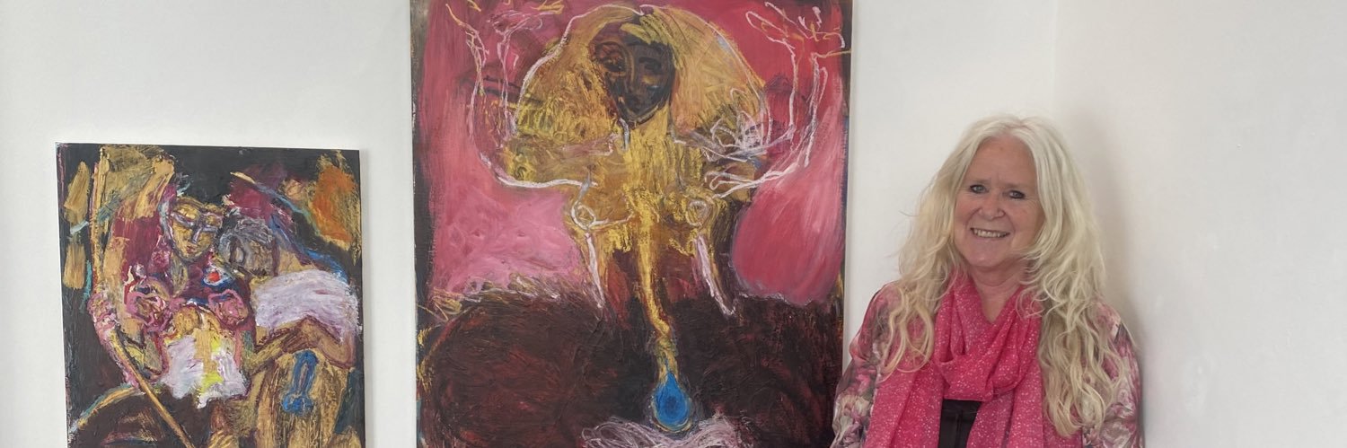 Baronessa Kate Artist & teacher. Reverse Brexit. banner