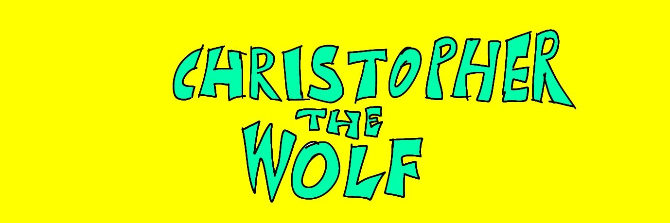 Christopher The Wolf banner