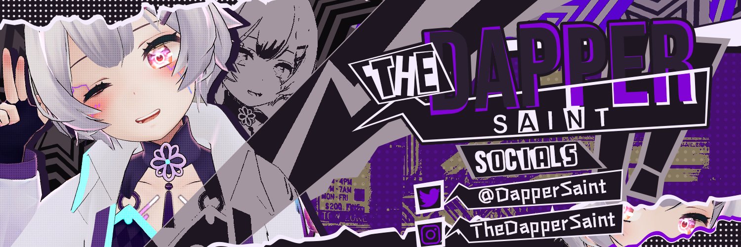 The Dapper Saint ☕ banner