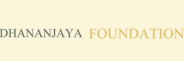 Dhananjaya Foundation. banner