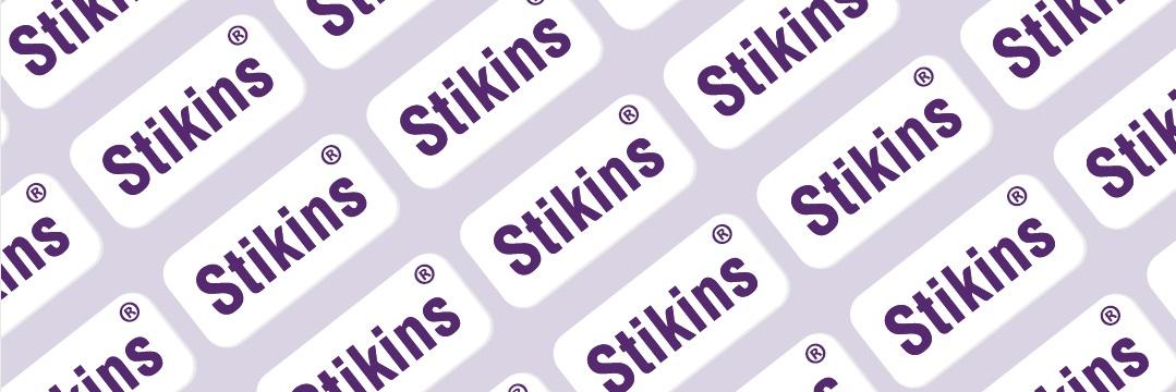 Stikins Name Labels banner