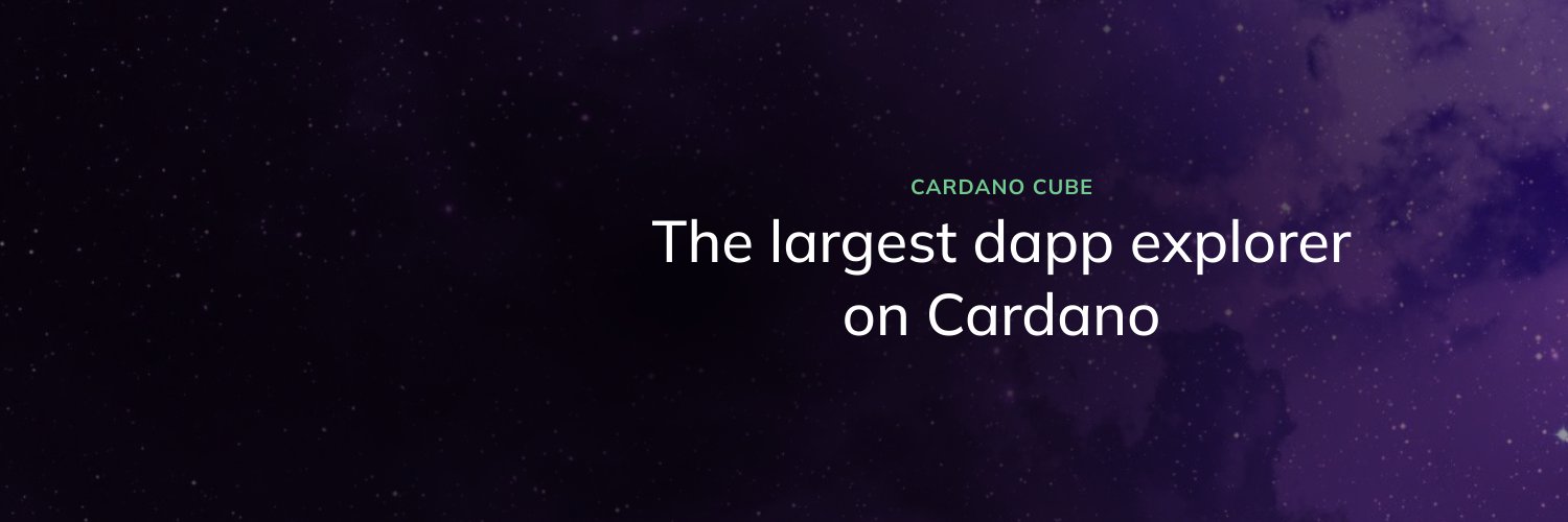 Cardano Cube Profile Banner