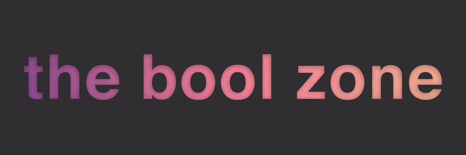 TheBoolZone banner