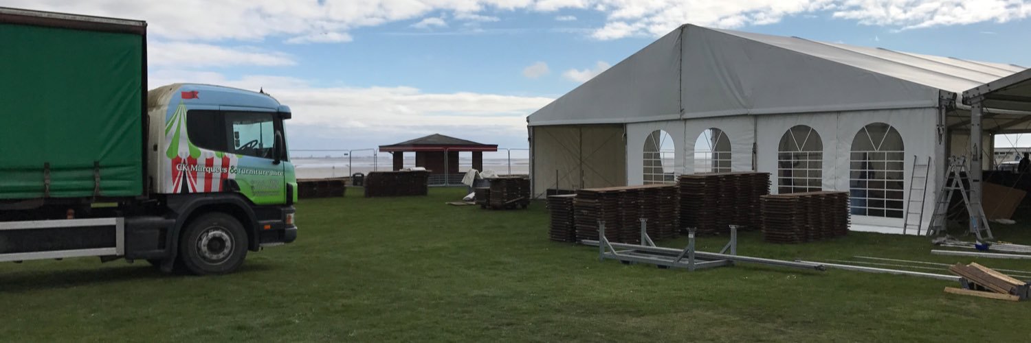 CK Marquees banner