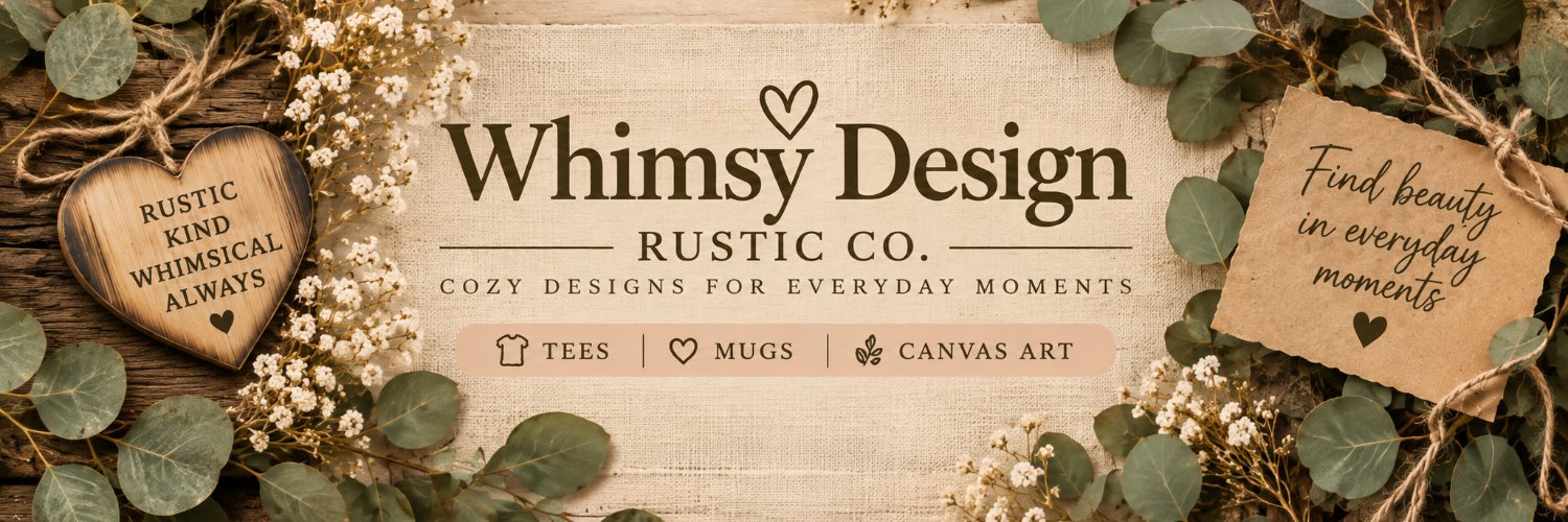 WhimsyRusticCo's profile banner image