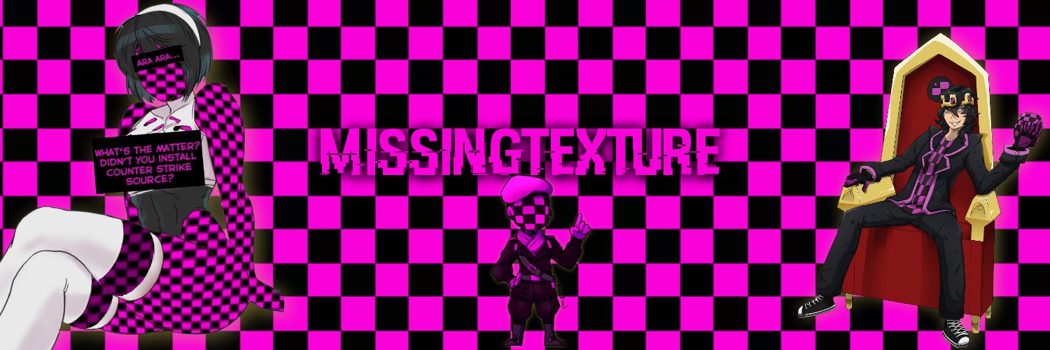 MissingTexture 🟪⬛ banner