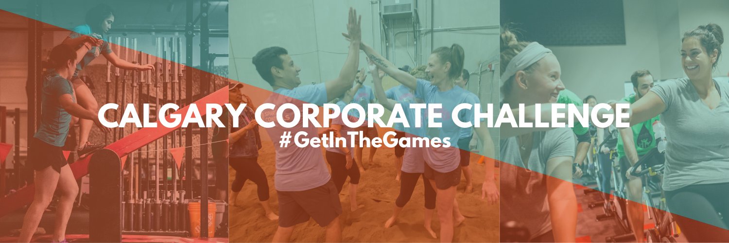Calgary Corporate Challenge banner