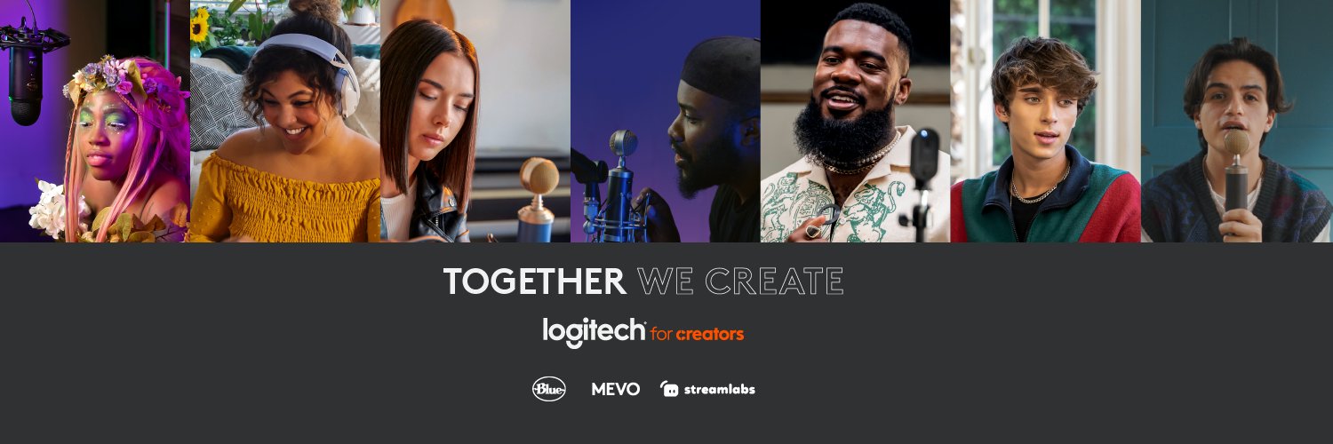 Logitech For Creators banner