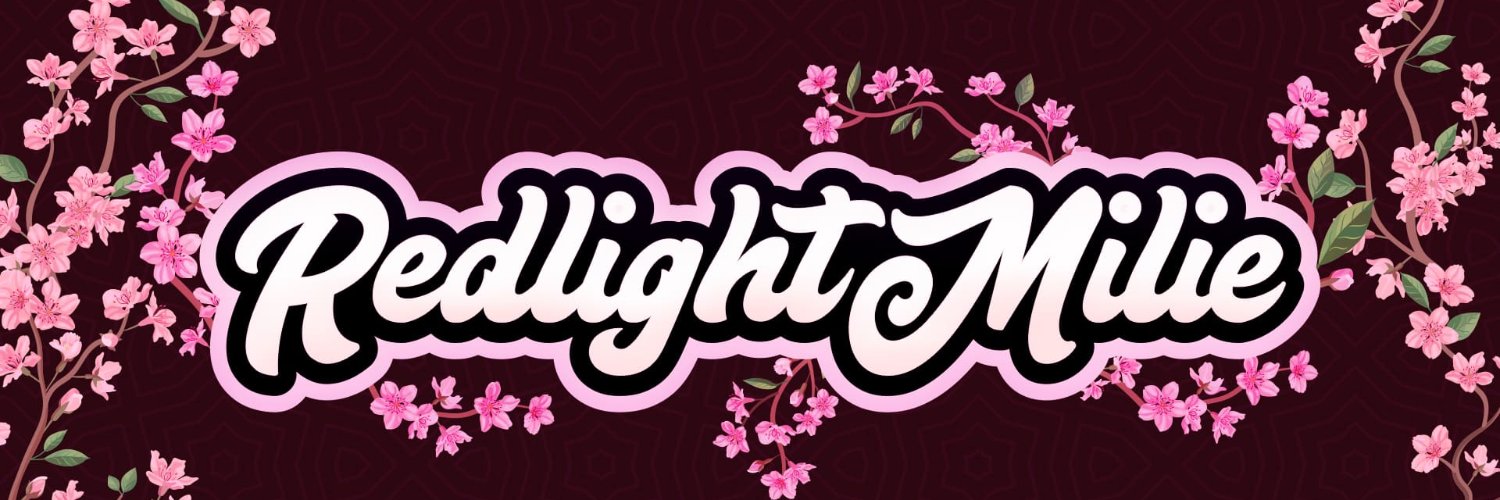 RedlightMilie 🌸 banner