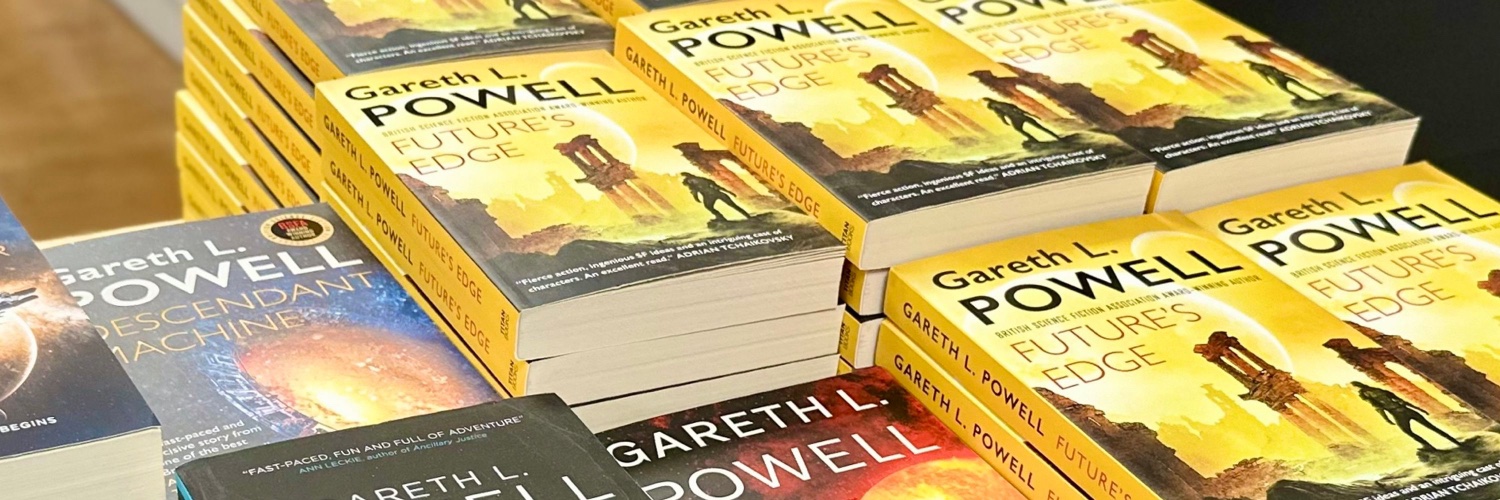 Gareth L. Powell banner