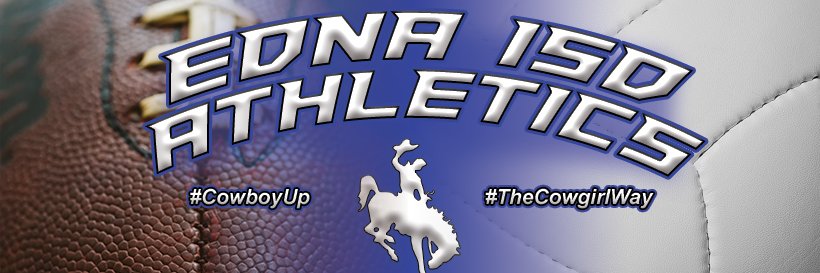 Edna ISD Athletics banner