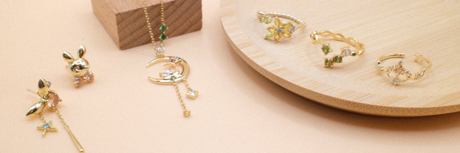 HIRARI ✨ anime-inspired jewelry banner