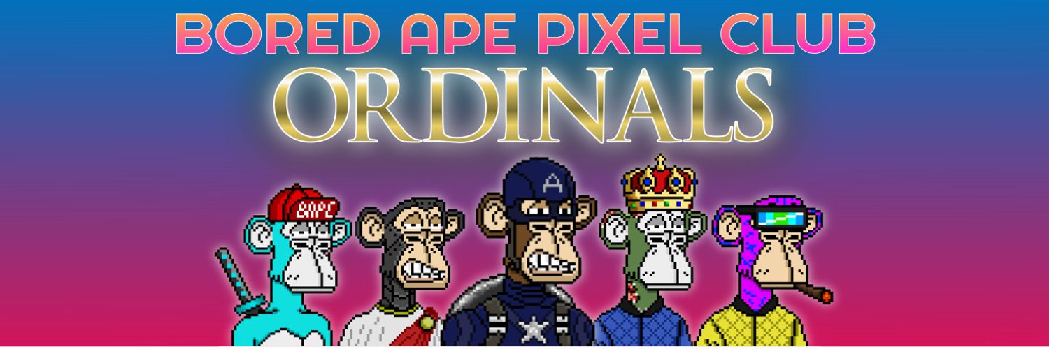 Bored Ape Pixel Club - V3 MINT IS LIVE! Profile Banner