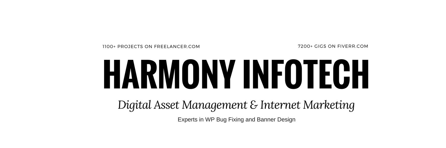harmonyinfotech's profile banner image