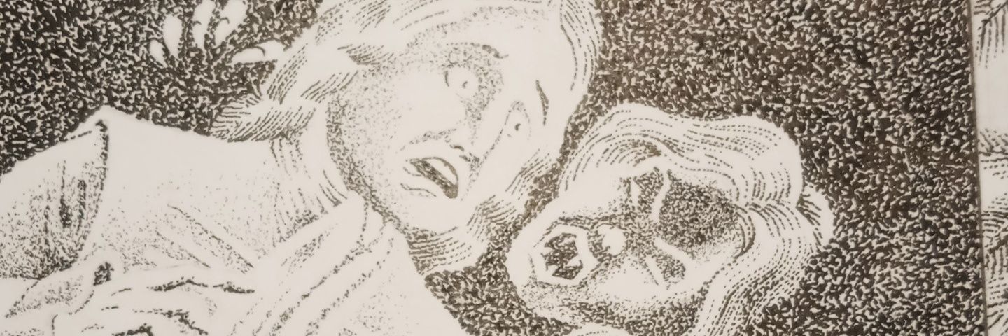 Stippling Vaughn's banner
