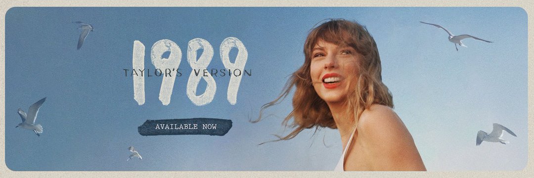 Taylor Swift’s banner