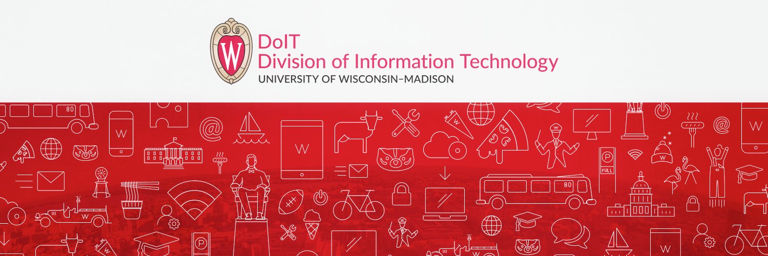 UW-Madison Division of Information Technology banner
