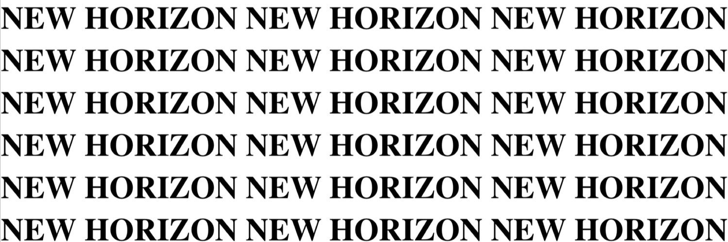 New Horizon banner