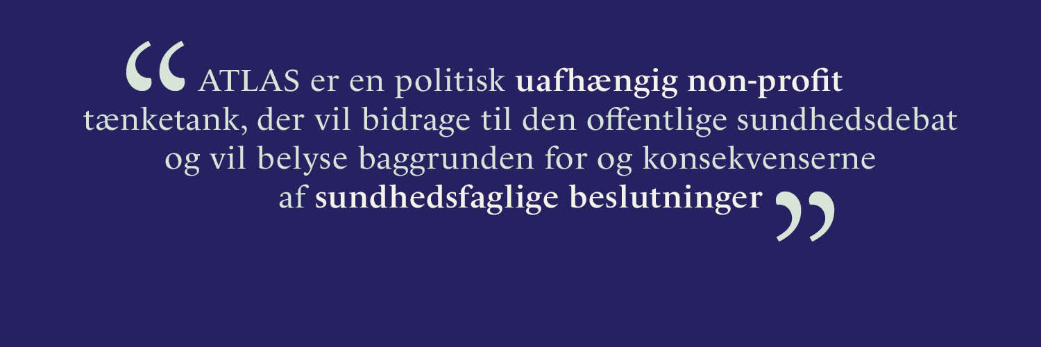 Den Lægefaglige tænketank ATLAS banner