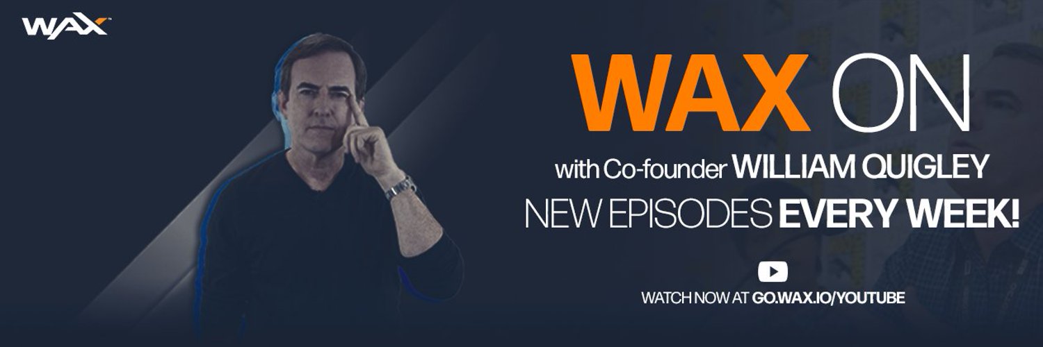 WAX.io banner