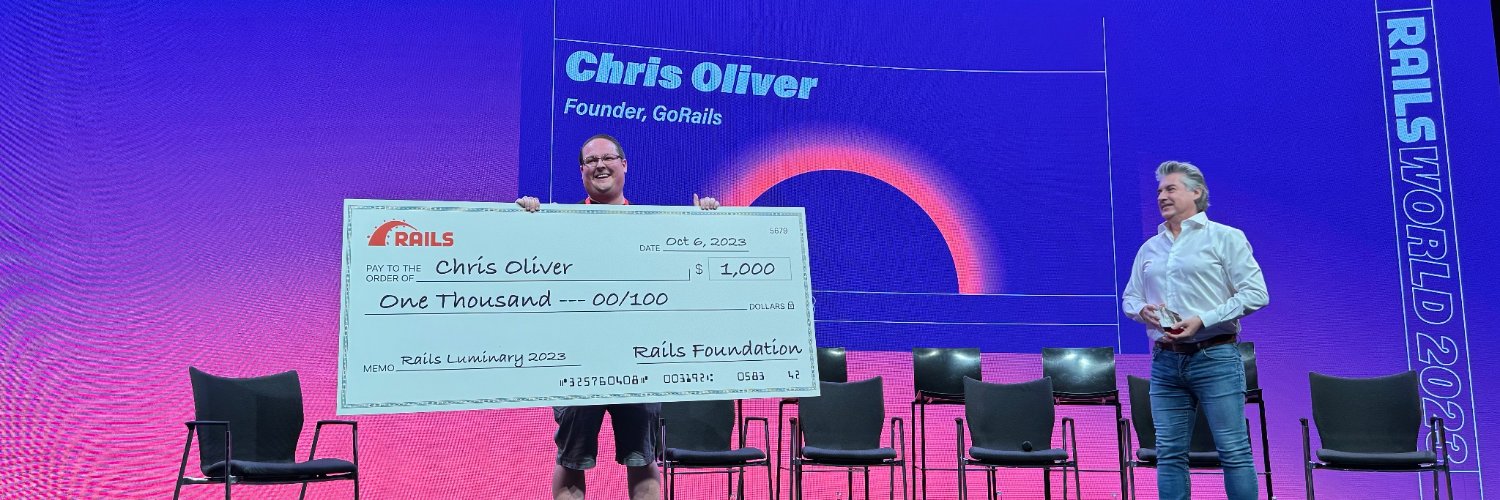 Chris Oliver's banner