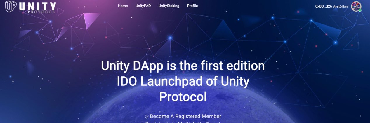 Unity Protocol banner