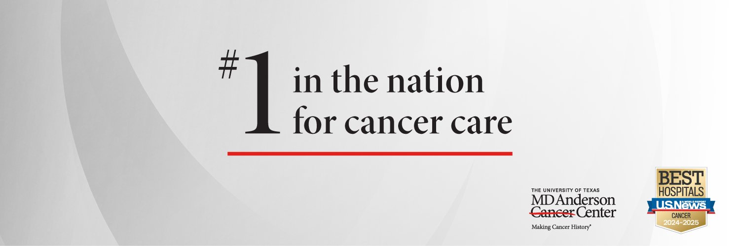 MD Anderson Cancer Center's banner
