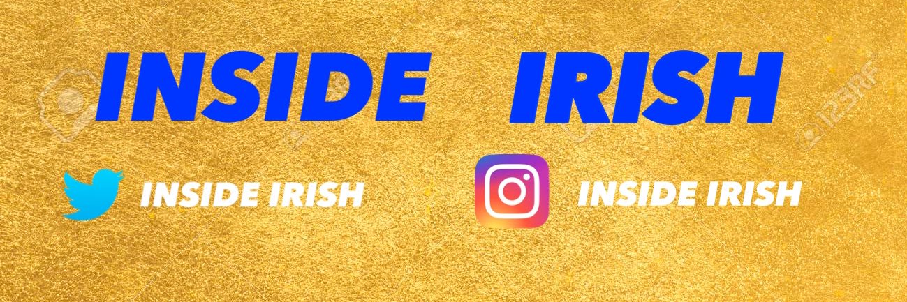 Inside Irish banner