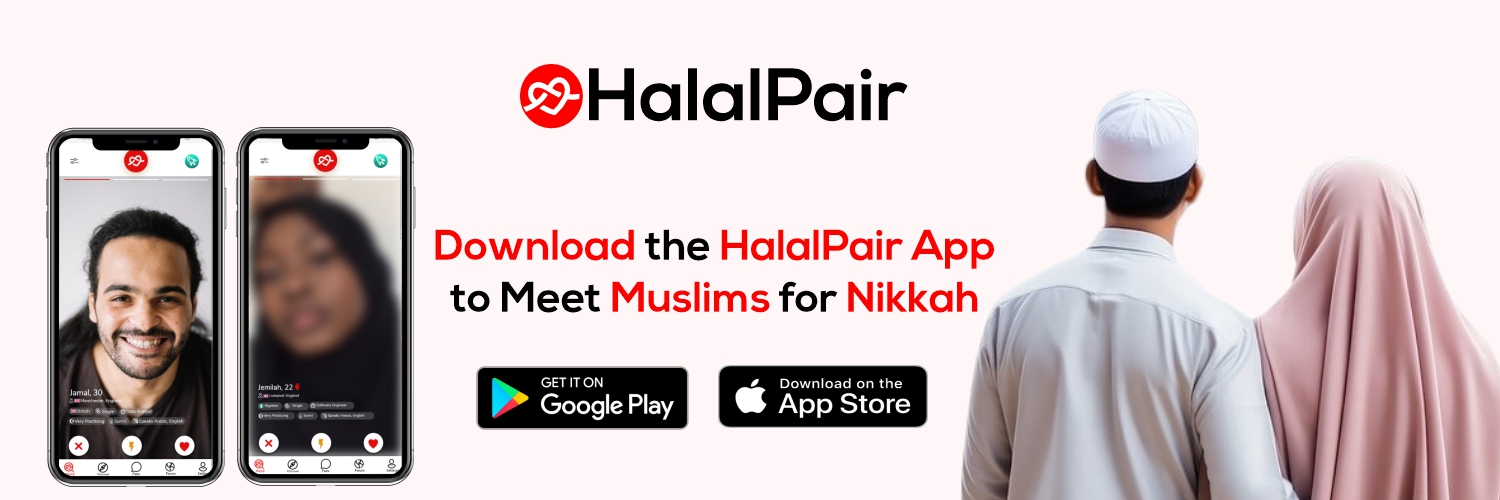 Halāl Pair: Muslim Marriage App's banner