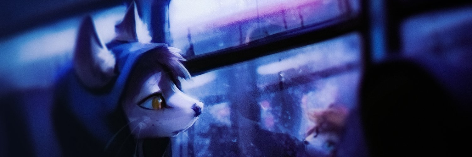 Blue banner