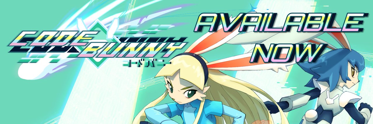 CODE Bunny - Available on PC / Soon on Consoles banner