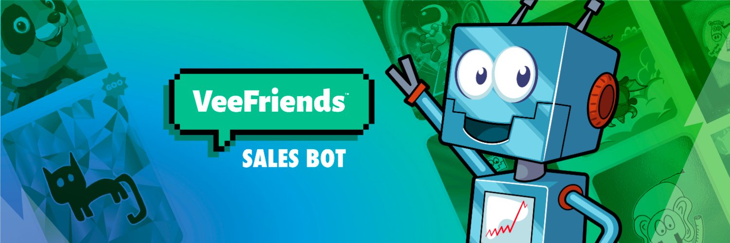 VeeFriends Sales Bot banner
