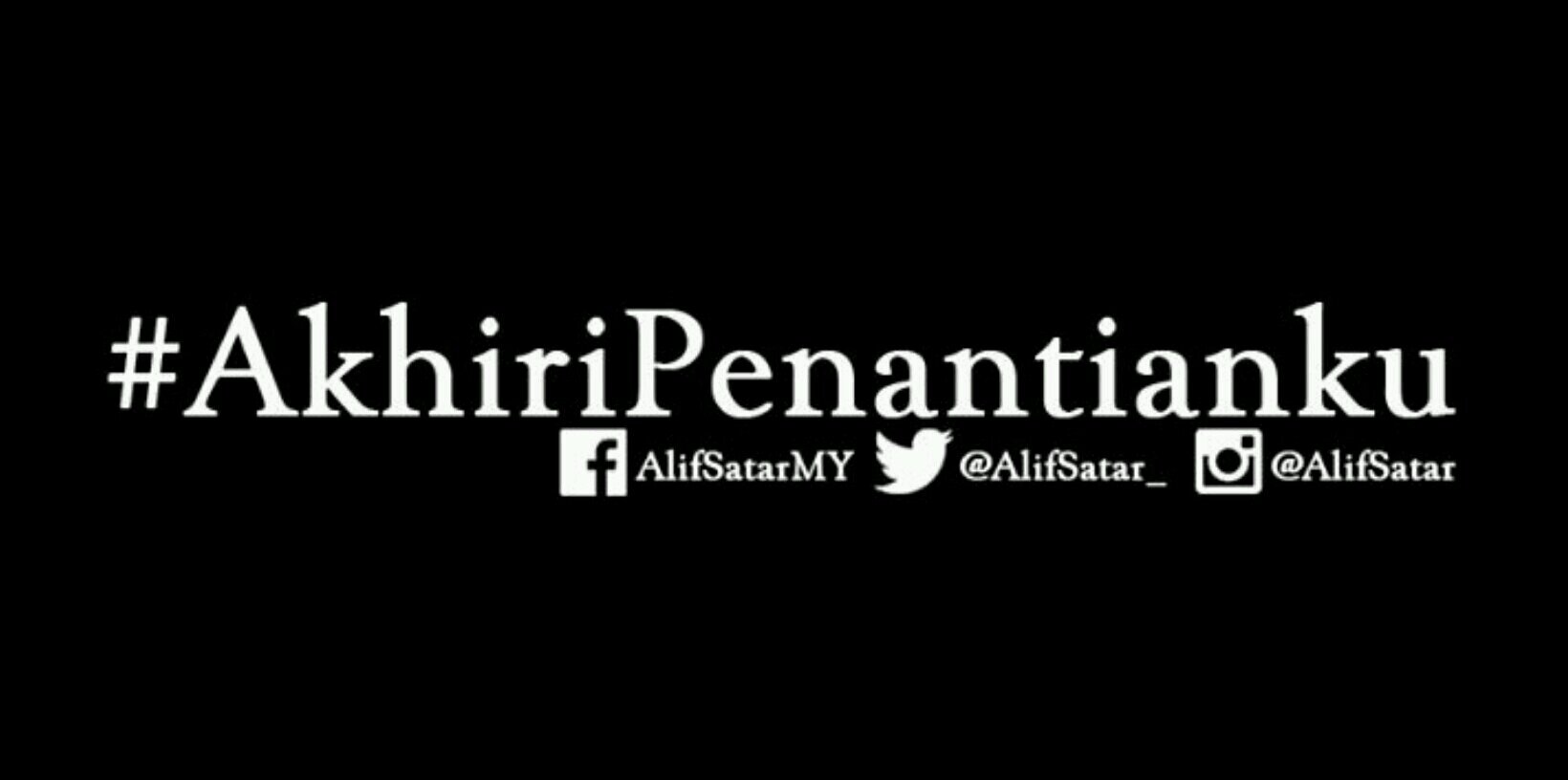Alif Satar banner
