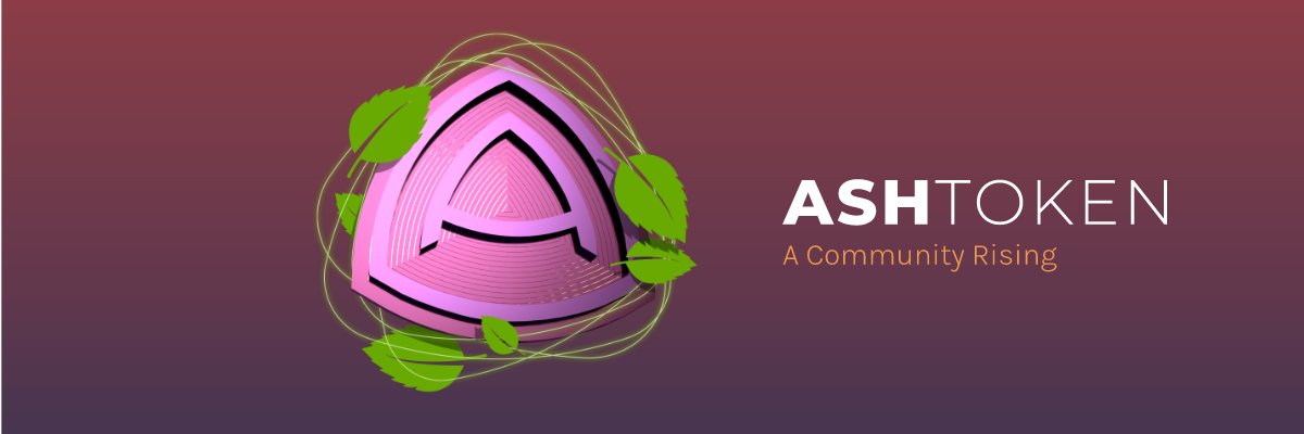 ASH Environmental DAO | ASH Token banner