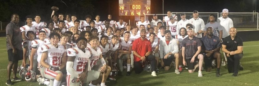 Gainesville High School Football banner