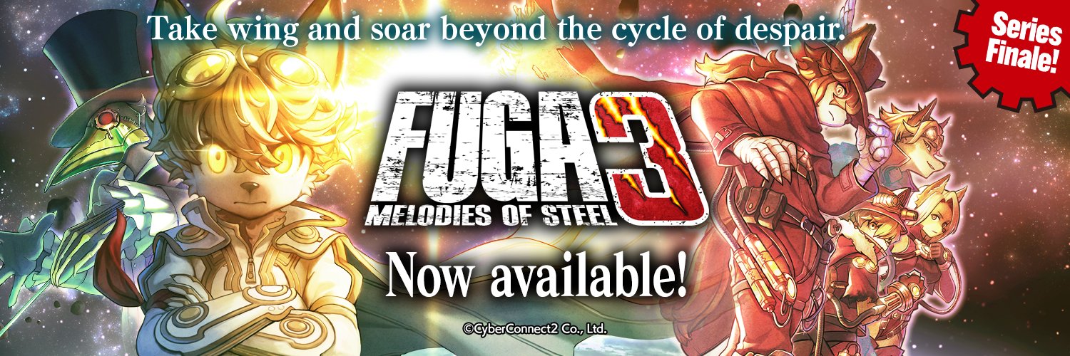 Fuga: Melodies of Steel - Official's banner