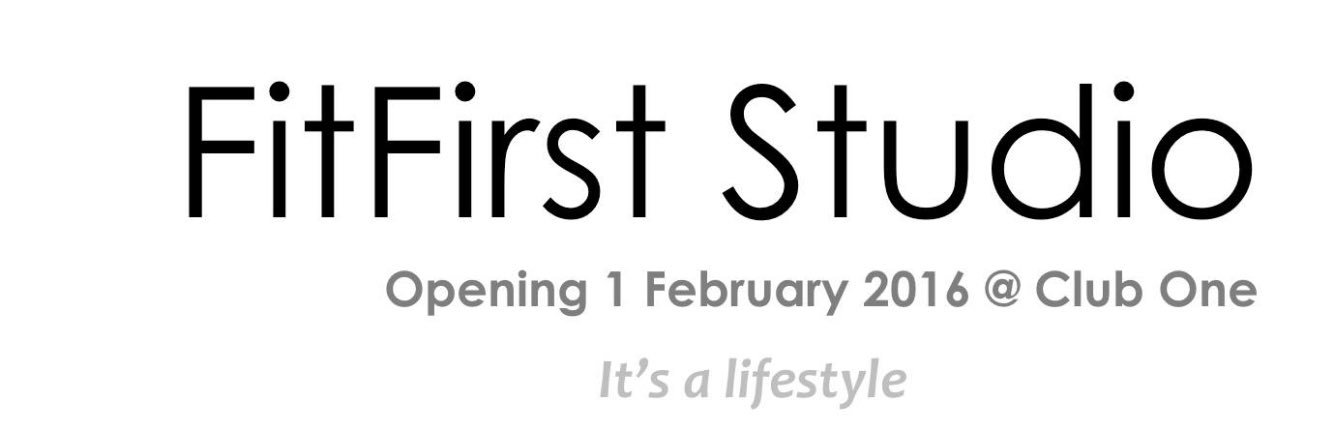 FitFirst Training banner