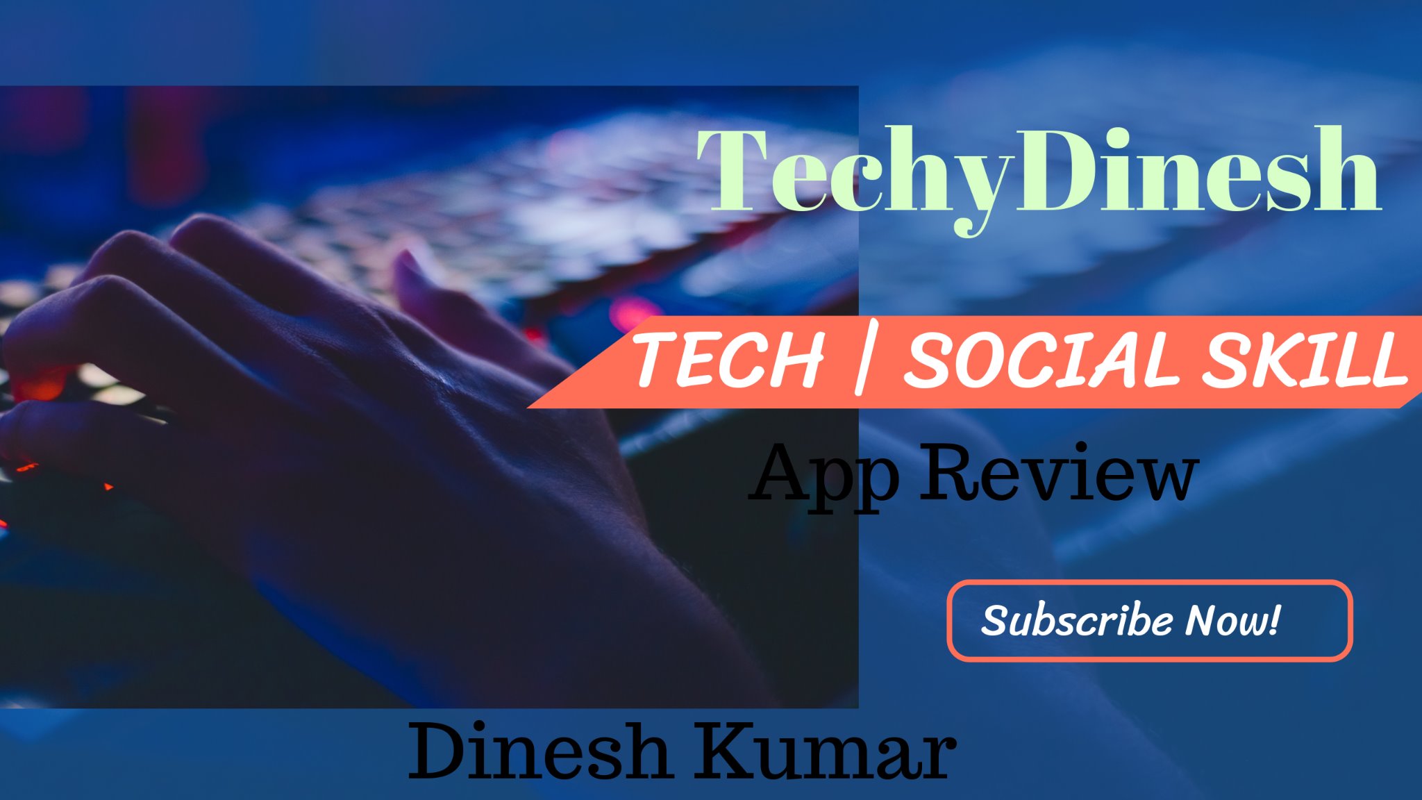 TechyDinesh's profile banner image