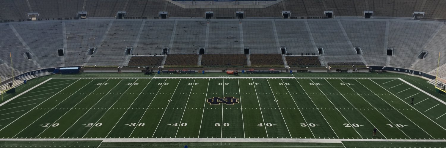 Notre Dame Recruiting banner