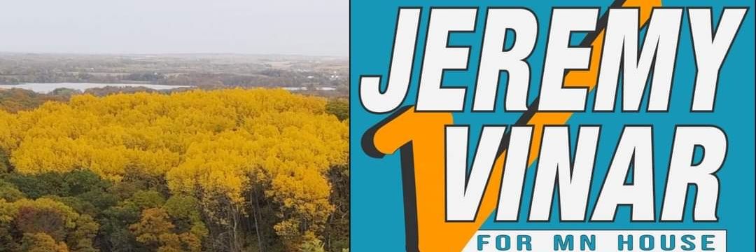 Jeremy Vinar for MN House banner