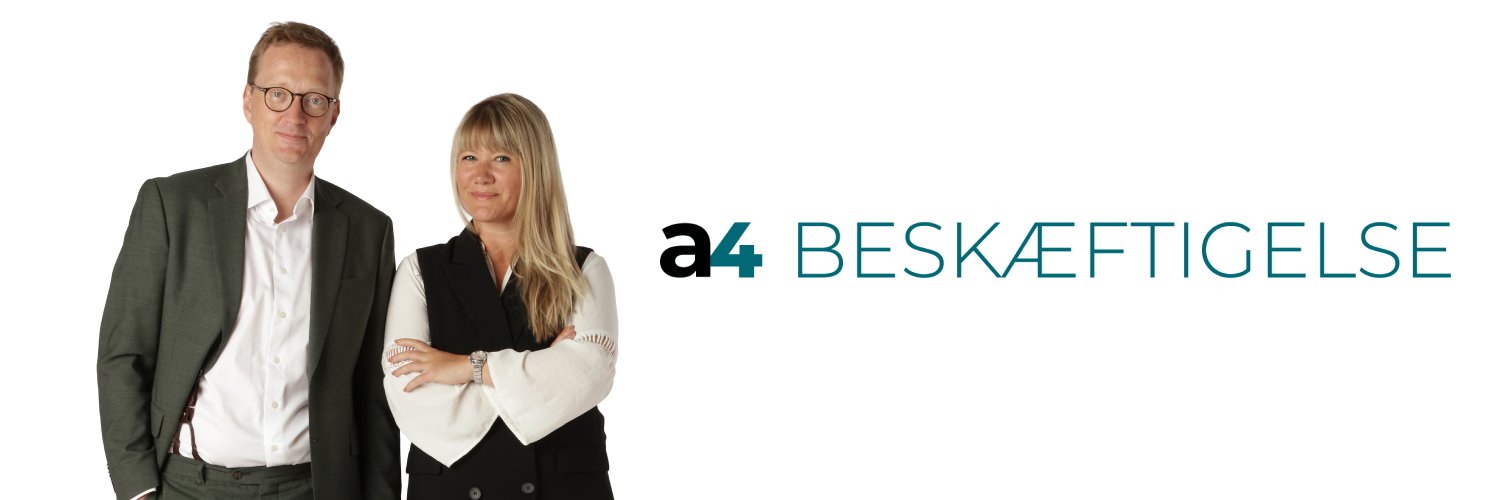 A4 Beskæftigelse banner