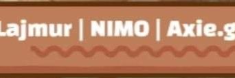 Lajmur | NIMO | Axie.gg banner