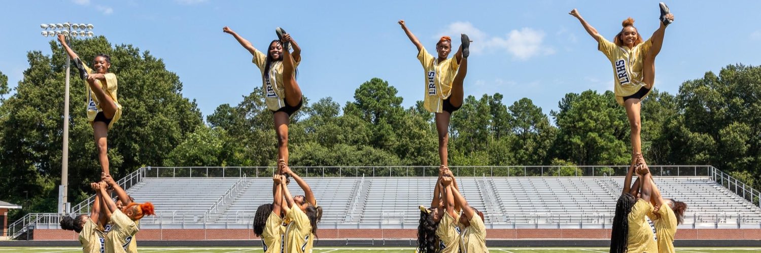 Lower Richland Cheer ✨ banner