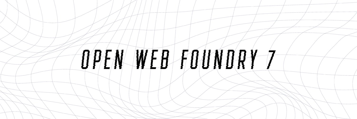 Open Web Foundry 🐘 banner