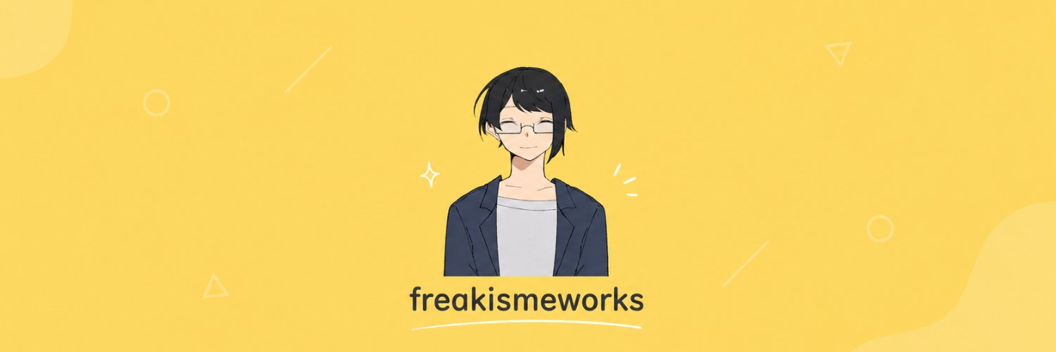 freakismeworks's profile banner image